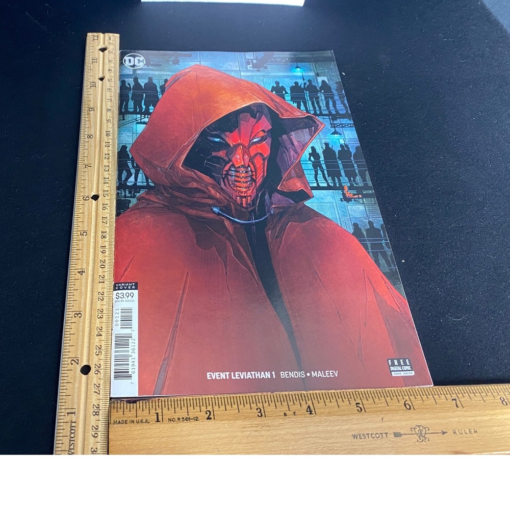 Event Leviathan 1 Comic Book DC Comics Bendis Maleev‎ Red Hooded Character